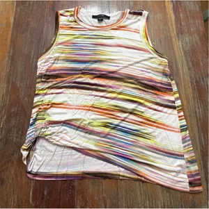 Red 23 Striped Tank Top Women's Large thumbnail 1