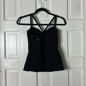 Lululemon Women's Black Tank thumbnail 6