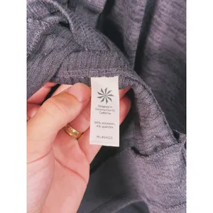 Athleta Blissful Poncho Hoodie Pullover S/M Gray Athleisure Lounge Casual Lagen thumbnail 9