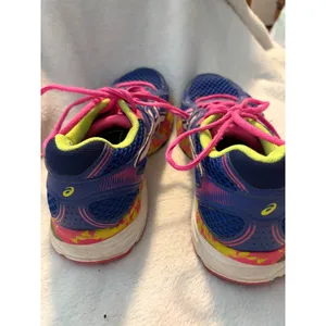 Asics Gel-Contend 3‎ Running Shoes Vibrant Blue Pink Yellow Sneakers Size 7.5 thumbnail 11