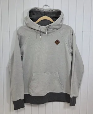 Burton Women's Gray Hoodie with front pockets Streetwear Size‎ XS thumbnail 1