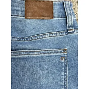 Madewell Women’s Blue Jeans 10” High Rise Skinny Raw Hem Stretch Distressed 29 thumbnail 6