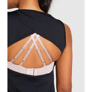 Gymshark Black Laser Cut Tank Top  thumbnail 2