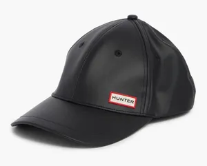 Hunter Rubberized Baseball Cap black one size thumbnail 1