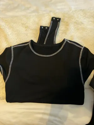Black Bodysuit Forever 21 thumbnail 2