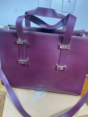 Ted Baker Judiith Large Leather office  work Tote thumbnail 5