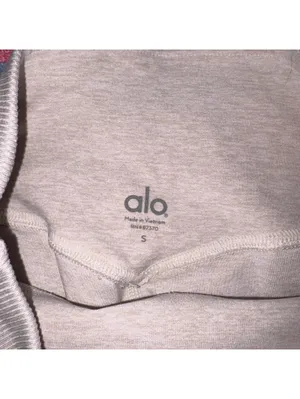 Alo $118 Women's S Aloft High Waist Leggings Size S Beige Workout Or Casual thumbnail 7