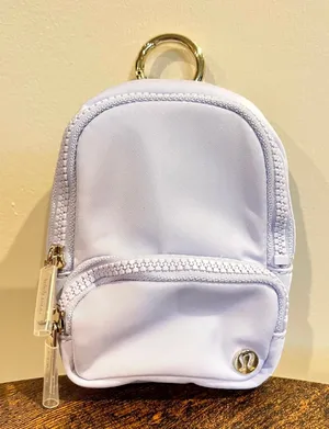 Lululemon Everywhere Backpack Nano Serene Blue Purple Lavender Clip-On NEW W TAG thumbnail 1