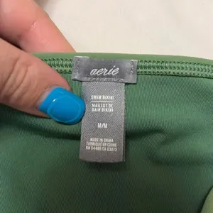 ✨Aerie Full Coverage Bikini Green Sz Medium Bottom✨ thumbnail 6