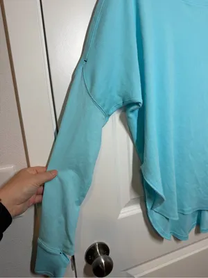 Free People Movement Simply Layer Open Back Top in Blue Glow thumbnail 7