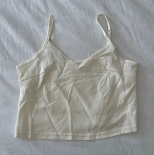 Clean girl white camisole thumbnail 1