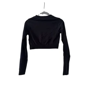 Gymshark Black Crop Long Sleeve Top S thumbnail 6