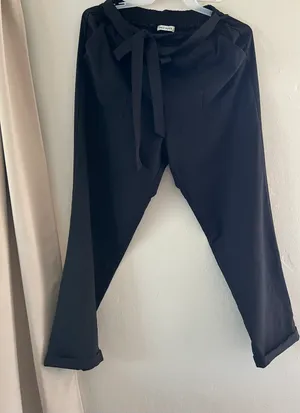 Amazon Black Waist Pants With Pockets thumbnail 2
