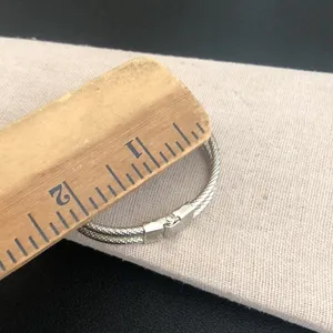 Vintage Native Silver Tone Bracelet thumbnail 3