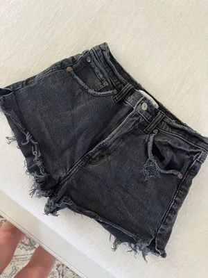 Abercrombie High Rise Mom Shorts thumbnail 2