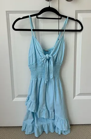 Blanco by nature dress Blue thumbnail 1