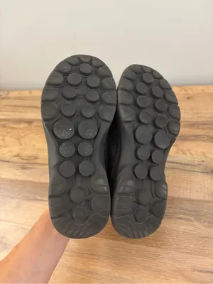 Skechers Go Walk Black Lace-Up Sneaker Shoes Black Women’s thumbnail 6