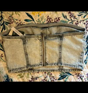 RSQ Denim Tube Top thumbnail 4