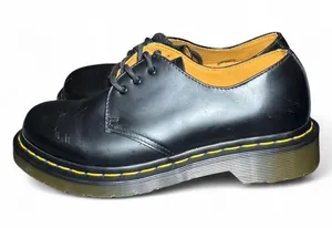 Dr. Martens 1461 Black Smooth Leather Oxford Shoes Women’s Size 7 US thumbnail 2