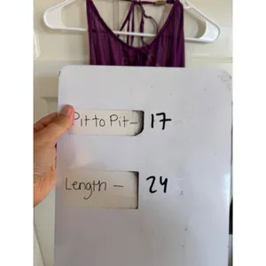 Y2K Rampage purple embroidered halter top size medium thumbnail 8
