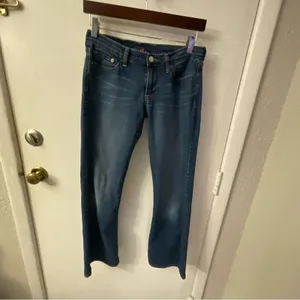 Lucky Brand Jeans Blue Bootcut Jean 2/26 Casual Bohemian Classic Festival Comfy thumbnail 3