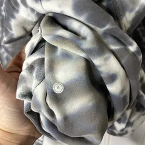 Lululemon All Yours Hoodie Tie Dye Fleece Tie Dye Graphite Grey Size 6 293 thumbnail 7