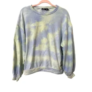 BY DYLN Xander Tie Dye Logo‎ Crewneck Sz Medium thumbnail 2