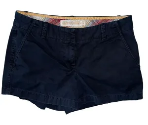 J. Crew navy‎ chino classic twill shorts 6 thumbnail 1