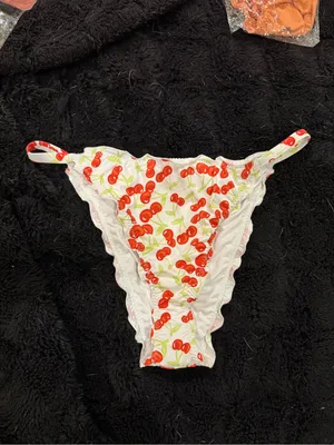 Dippin' Daisy's Lucca Cheeky Bikini Bottoms - Cherry Print thumbnail 3