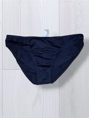 JANTZEN Solid Black Comfort Hipster Bikini Bottoms Mid Rise Full Coverage thumbnail 3