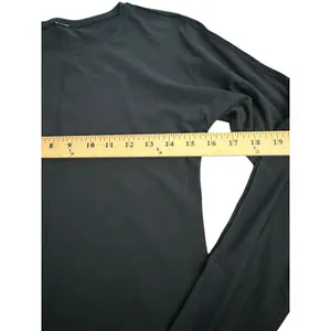 Lululemon Long Sleeve Shirt Women's Size ~2‎ Black Super Soft Athleisure #DD5-5 thumbnail 2