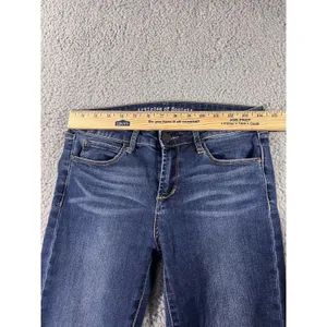 Articles Of Society Jeans Women 28 Low Rise Skinny Dark Denim Capsule Minimalist thumbnail 5