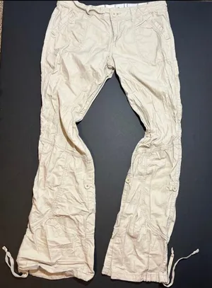 Tan Cargo Pants Size M thumbnail 4