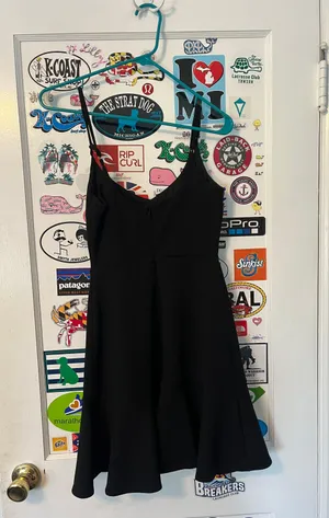 Lulus Black Mini Dress thumbnail 2