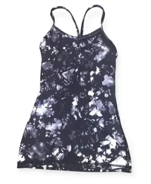 Lululemon Power Y Tank (Luon) Dusk Dye White Black thumbnail 1