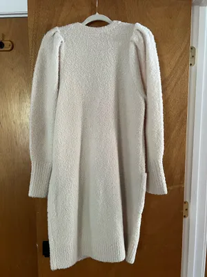 Express cozy Sherpa oversized cardigan thumbnail 5