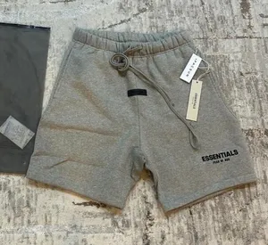 Essentials Dark Oatmeal Fear of God shorts L thumbnail 1