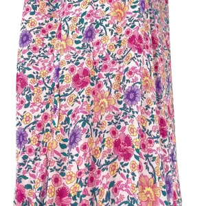 Label Of Love Rosa‎ Pink Floral Midi Dress Size Medium thumbnail 6