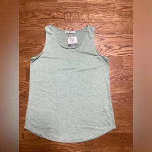Michelle Mae Tiffany tank Light sage green Large thumbnail 3