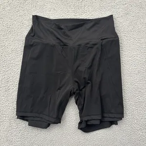 Halara SoftlyZero Airy Super High Waist InstantCool Shorts 7" Black Women's XL thumbnail 3