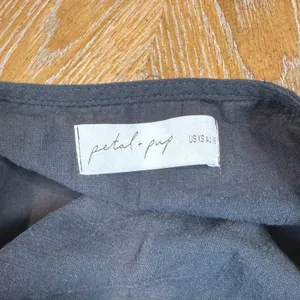 Petal & Pup Miller Sleeveless Tank Open Side Shirt Cotton Black‎ Size XS thumbnail 5