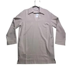 ASTR The Label‎ Mini Dress Women M Cream V-Neck Long Sleeve ADR102433 Minimalist thumbnail 1