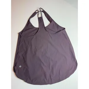 Lululemon Womens Size 6 Purple Racerback Athletic Yoga Tank Top Relaxed Fit‎ thumbnail 6