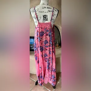Free People First Date Printed Maxi Slip thumbnail 8