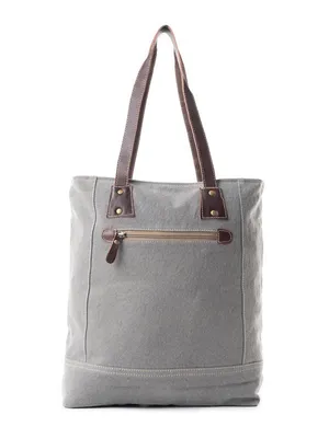 $75 NWT MYRA BAG CHECKERED TOTE BAG Green thumbnail 3