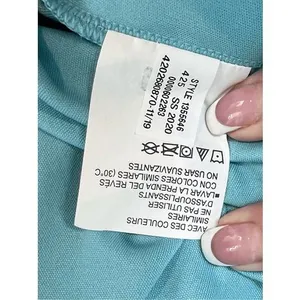 Under Armour Logo Velocity Heatgear Hooded Blue Pullover Top MEDIUM Sportswear‎ thumbnail 8