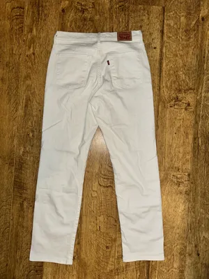 Levi’s White Straight Jeans thumbnail 2