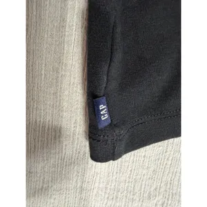 Gap Women's V-Neck Long Sleeve Top Black Cotton Modal Blend Size L GP006391 thumbnail 10