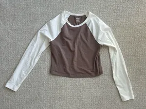 PINK - Victoria's Secret Raglan Long Sleeve Shirt thumbnail 3