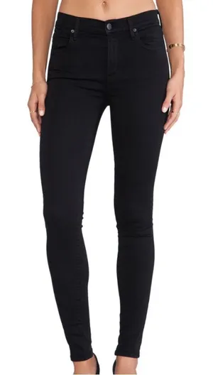 AGOLDE Sophie Black Skinny Jean thumbnail 1